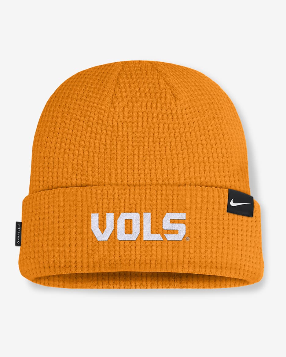 Tennessee Volunteers Sideline Terra Men's Nike College Cuffed Beanie - Bright Ceramic