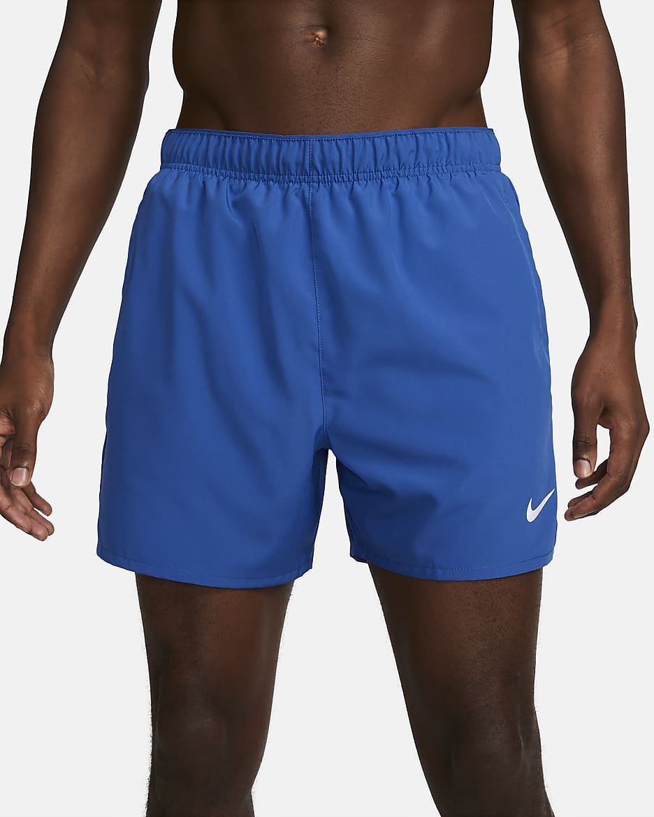 Nike Challenger Pantalón corto de running Dri-FIT de 13 cm con malla interior - Hombre - Game Royal/Game Royal/Negro