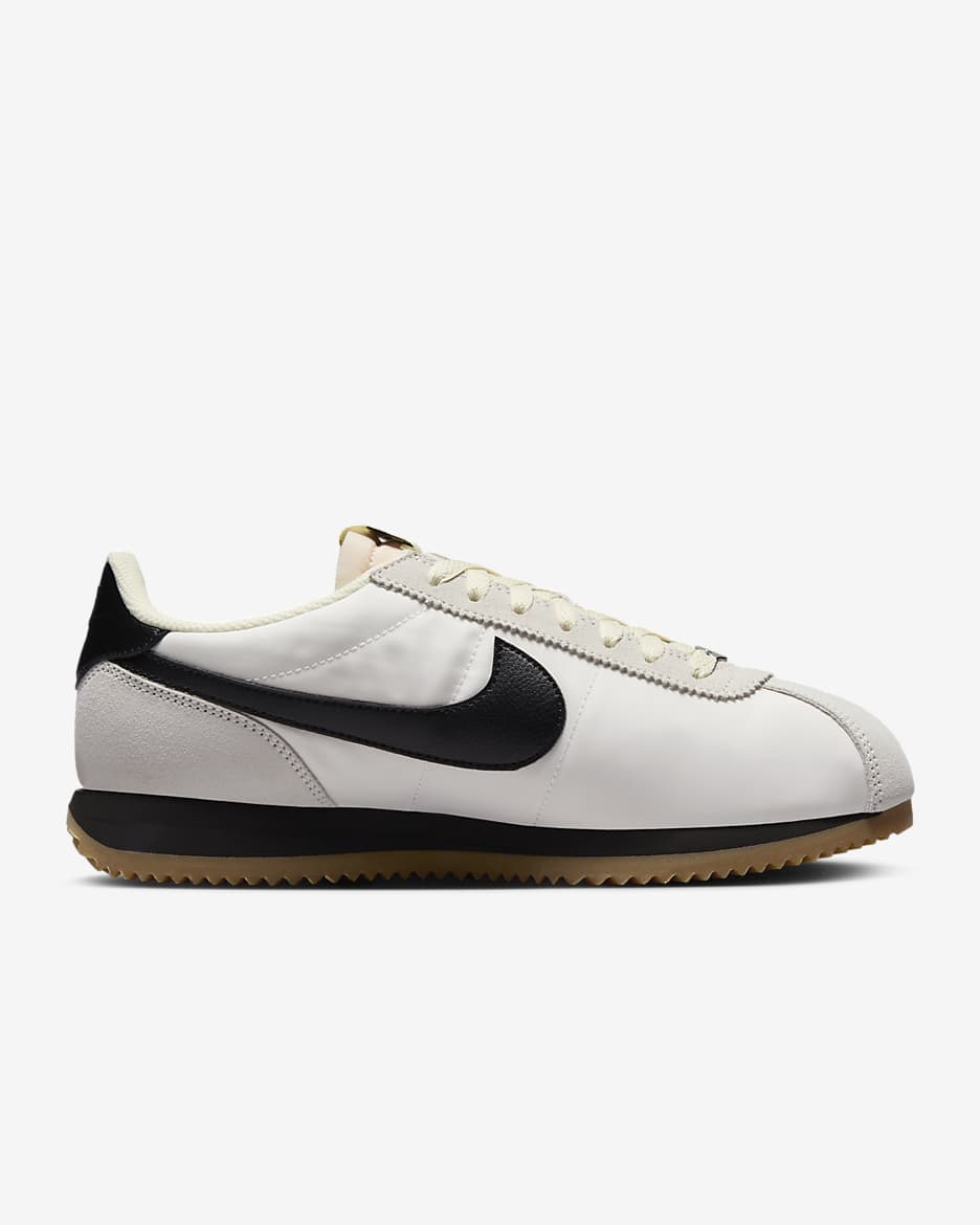 Sapatilhas Nike Cortez Textile para mulher - Phantom/Coconut Milk/Castanho Gum claro/Preto