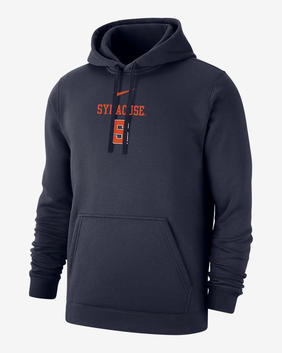 Syracuse Club Fleece Men's Nike College Hoodie - Black