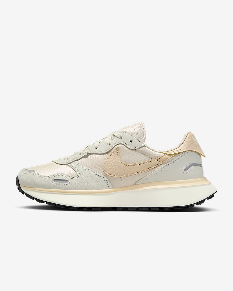 Nike Phoenix Waffle Women's Shoes - Summit White/Light Orewood Brown/Black/Sanddrift