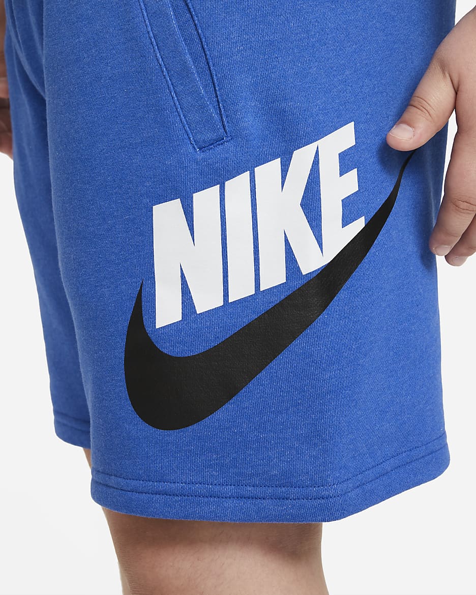 Shorts para niño talla grande Nike Sportswear Club (talla extendida) - Royal juego/Jaspeado