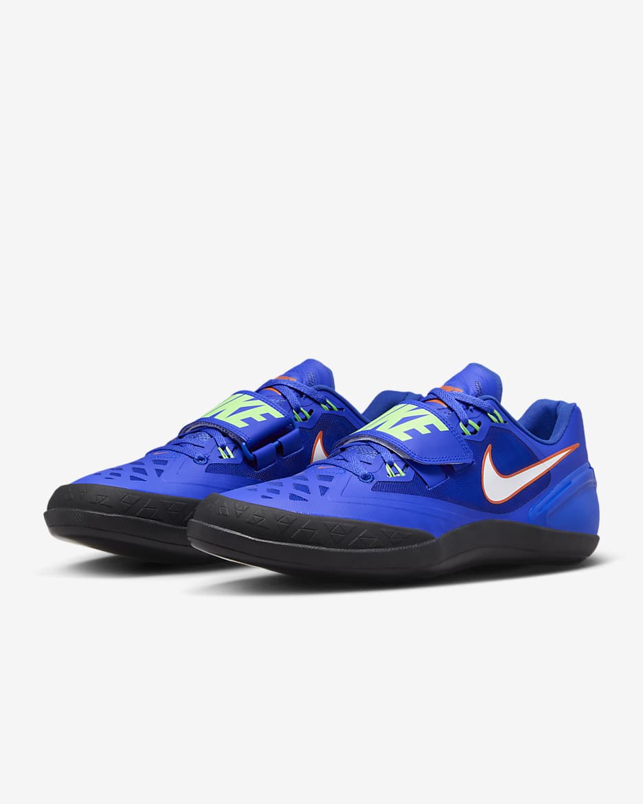 Nike Zoom Rotational 6 Track and field werpschoenen - Racer Blue/Safety Orange/Zwart/Wit