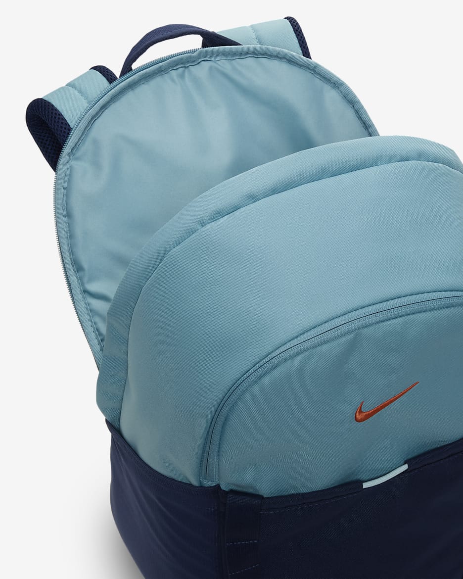 Nike Hike Day Pack (24L) - Denim Turquoise/Midnight Navy/Vintage Coral