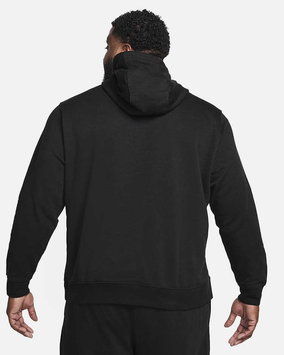 Nike Sportswear Club Men's Pullover Hoodie - Black/Black/White