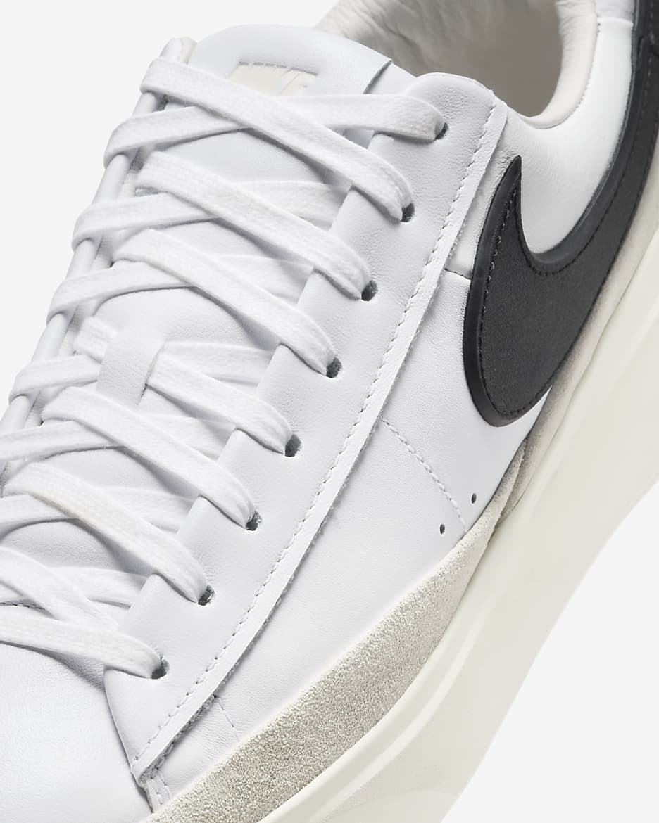 Nike Blazer Phantom Low Men's Shoes - Summit White/White/Sail/Black