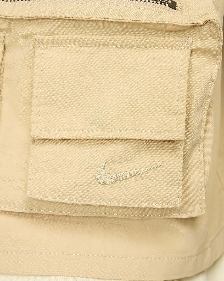 Męski bezrękawnik utility Nike Life - Sesame/Sesame