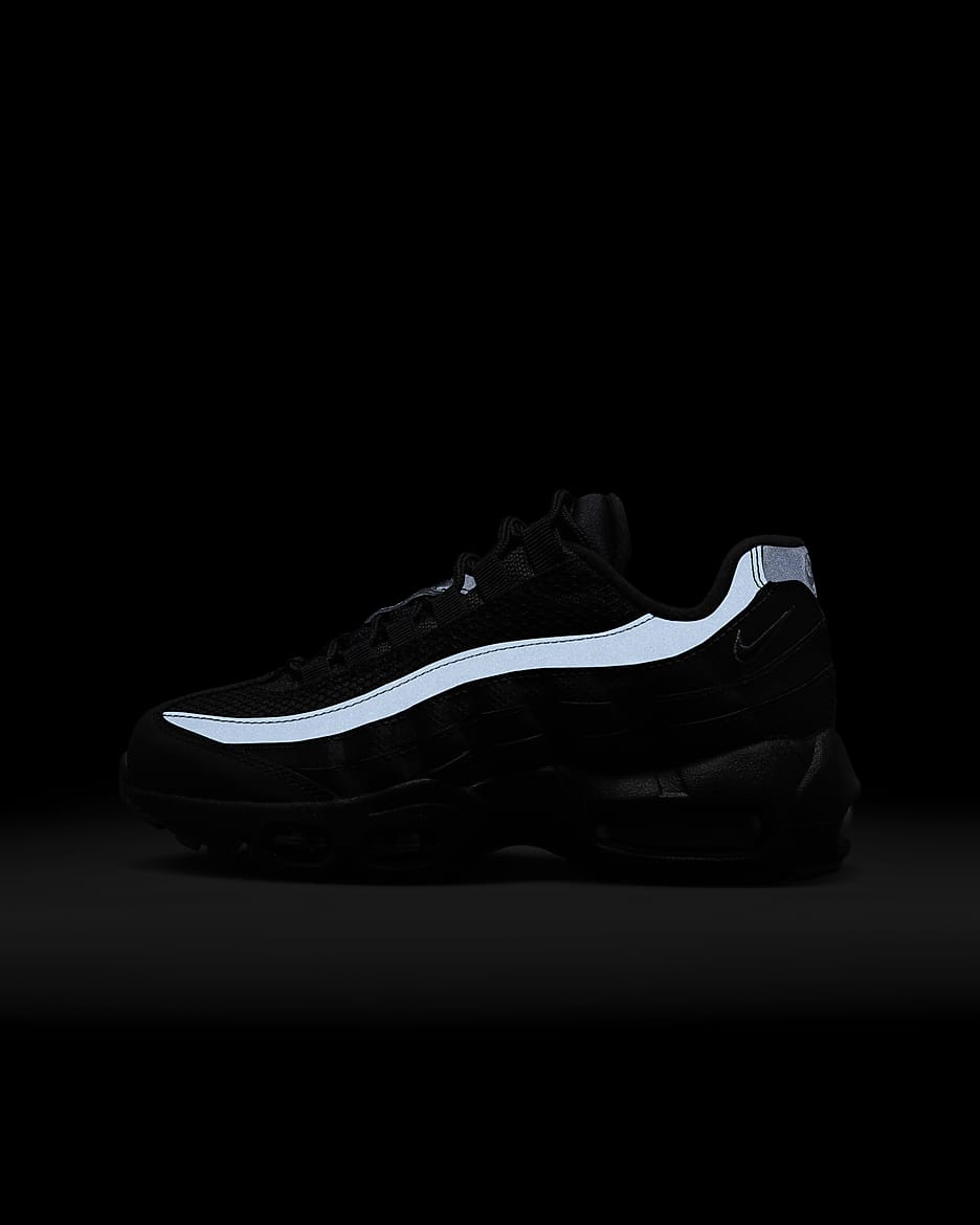 Nike Air Max 95 Older Kids' Shoes - Black/Anthracite/Smoke Grey/Black