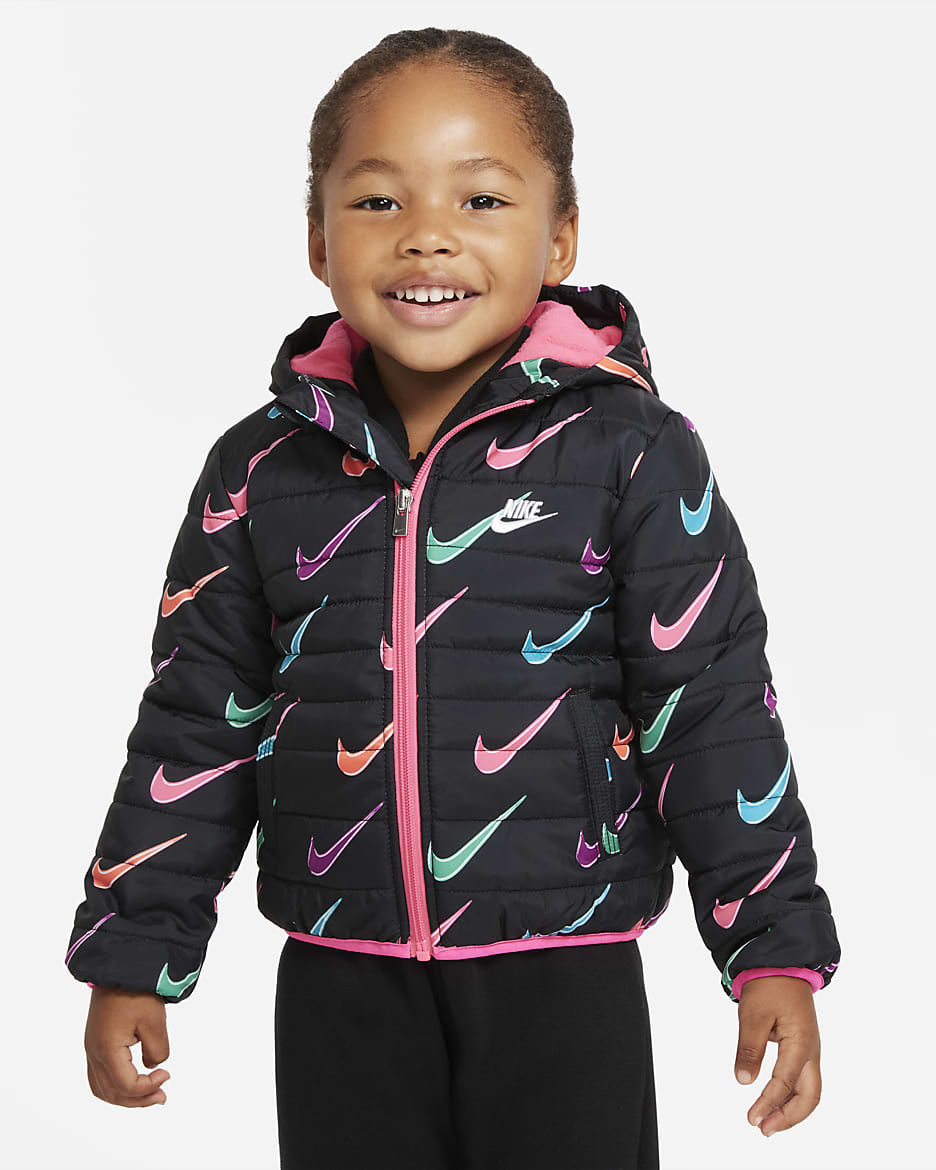 Nike Baby (12-24M) Puffer Jacket - Multi-Color