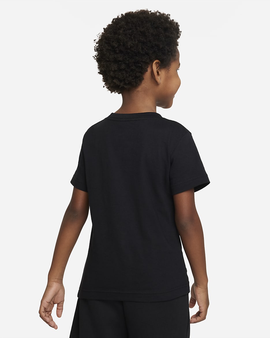 Nike T-shirt voor kleuters - Zwart