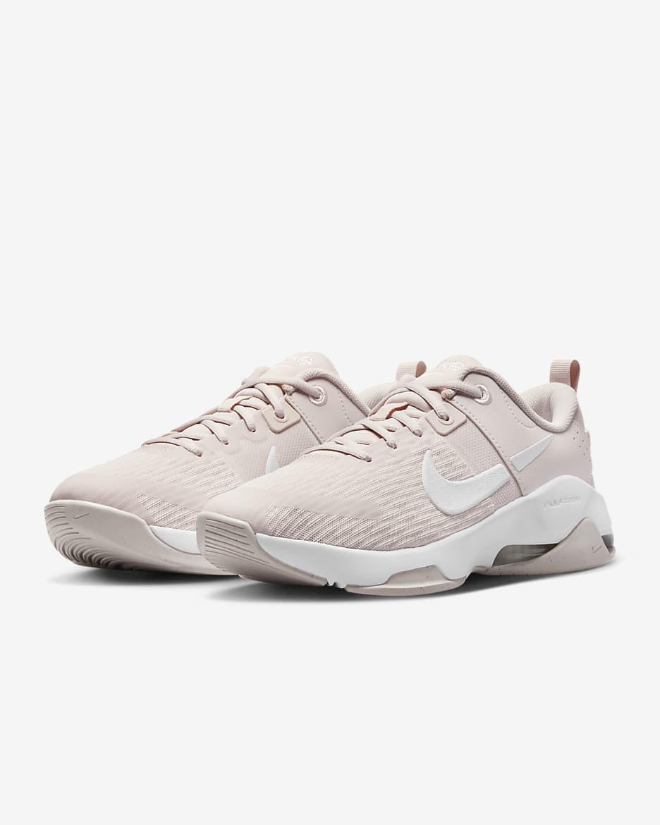 Nike Zoom Bella 6 Women's Workout Shoes - Barely Rose/Diffused Taupe/Metallic Platinum/White