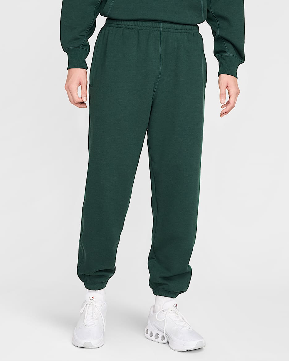 Pantalones deportivos de tejido Fleece Nike Wool Classics - Verde pro