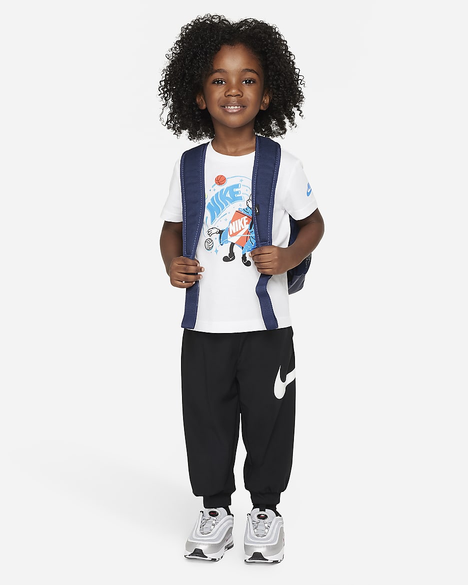 Nike T-Shirt mit Grafik für Kleinkinder - Weiß