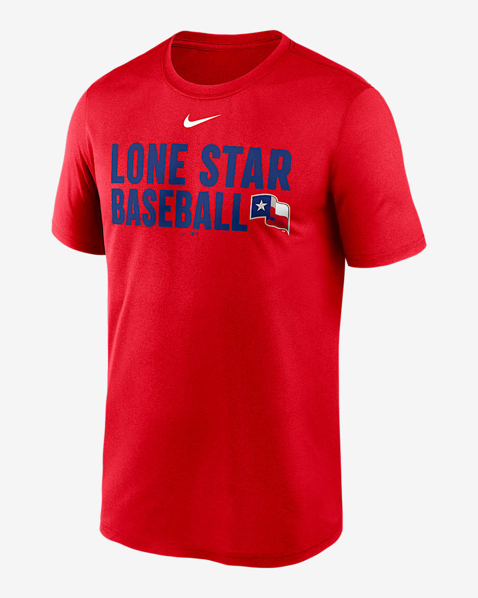 Texas Rangers Local Legend Men's Nike Dri-FIT MLB T-Shirt - Red