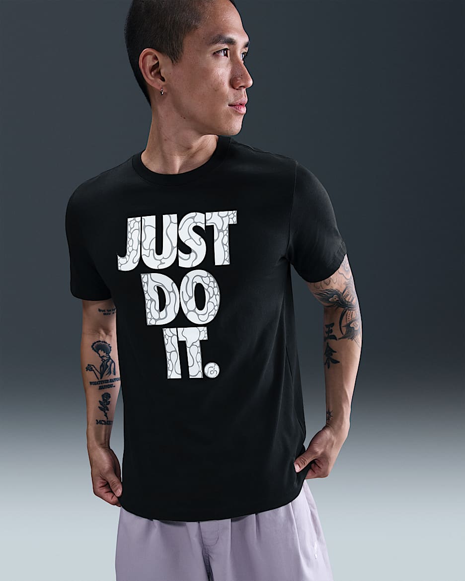 ナイキ スポーツウェア メンズ Tシャツ - ブラック