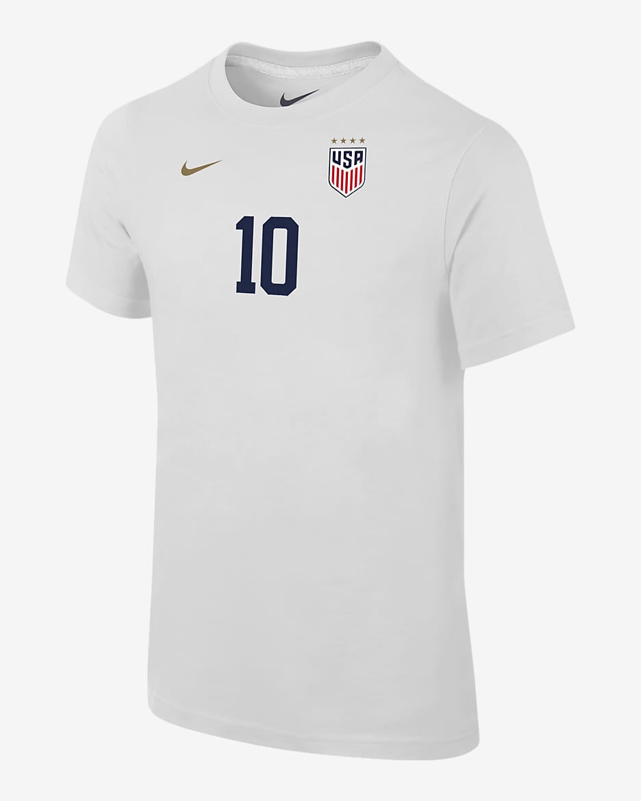 Lindsey Horan USWNT Big Kids' Nike Soccer T-Shirt - White