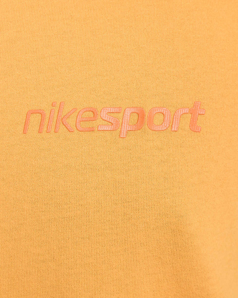Nike Dri-FIT Men's Training T-Shirt - Sundial/Sundial/Bright Mandarin