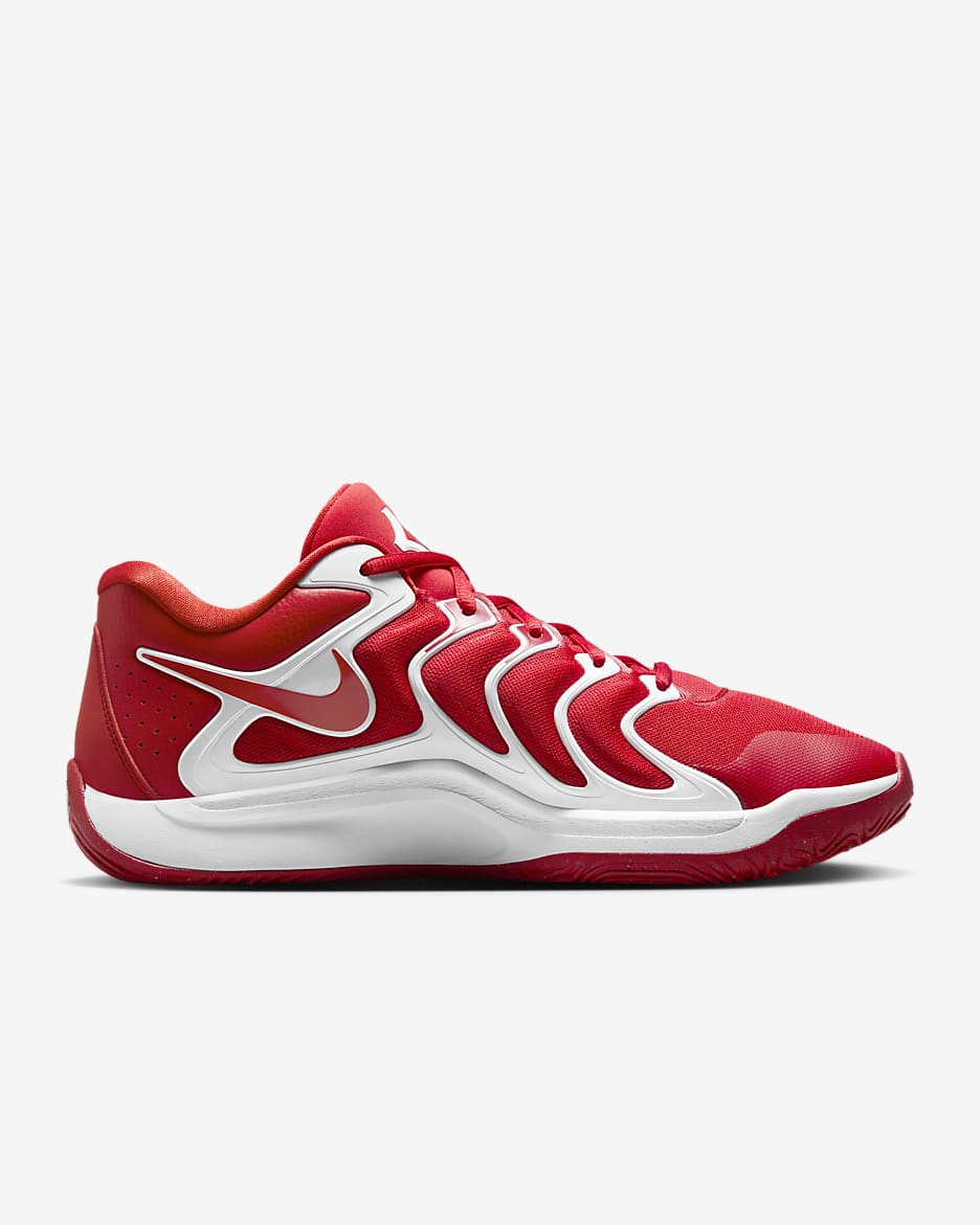 KD17 (Team Bank) Basketball Shoes - University Red/White/University Red