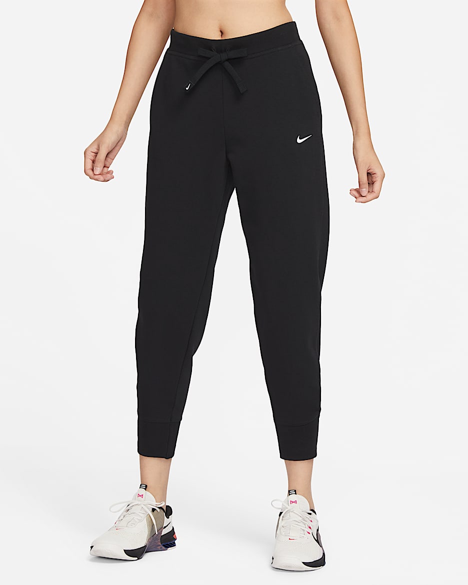 ナイキ Dri-FIT ゲット フィット ウィメンズ トレーニングパンツ - ブラック/ホワイト