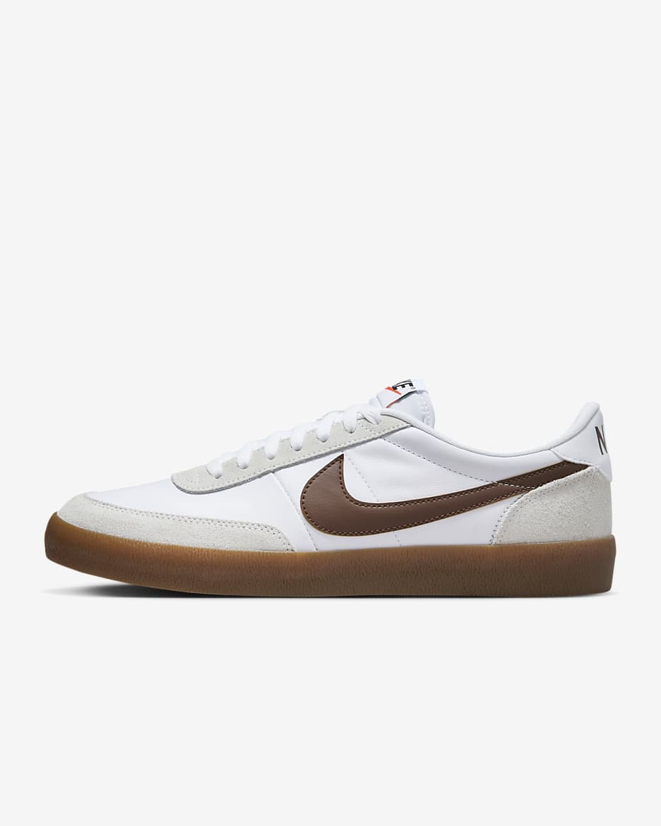 Nike Killshot 2 Leather-sko til mænd - hvid/Gum Medium Brown/sort/Cacao Wow