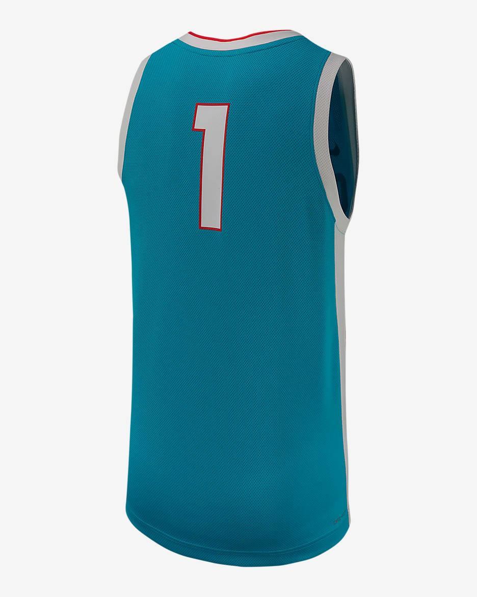 Gonzaga Men's Nike College Basketball Replica Jersey - Dark Turquoise