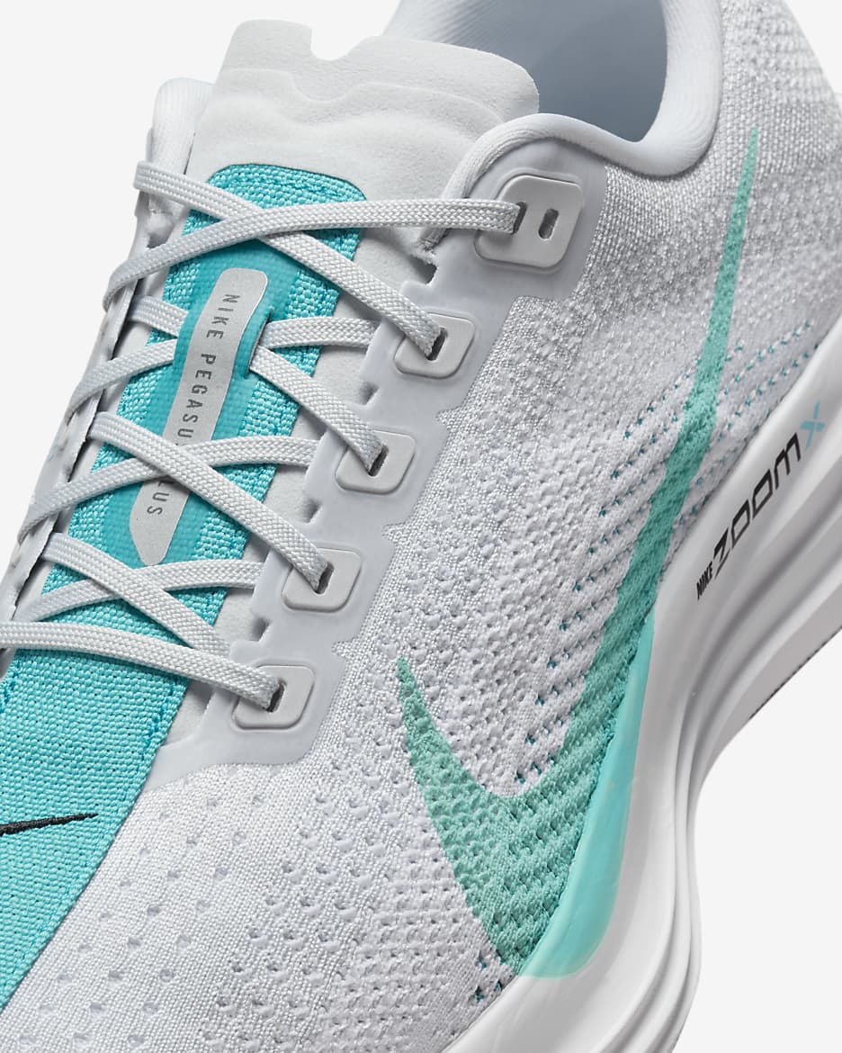 Scarpa da running su strada Nike Pegasus Plus – Uomo - Pure Platinum/Bianco/Nero/Dusty Cactus