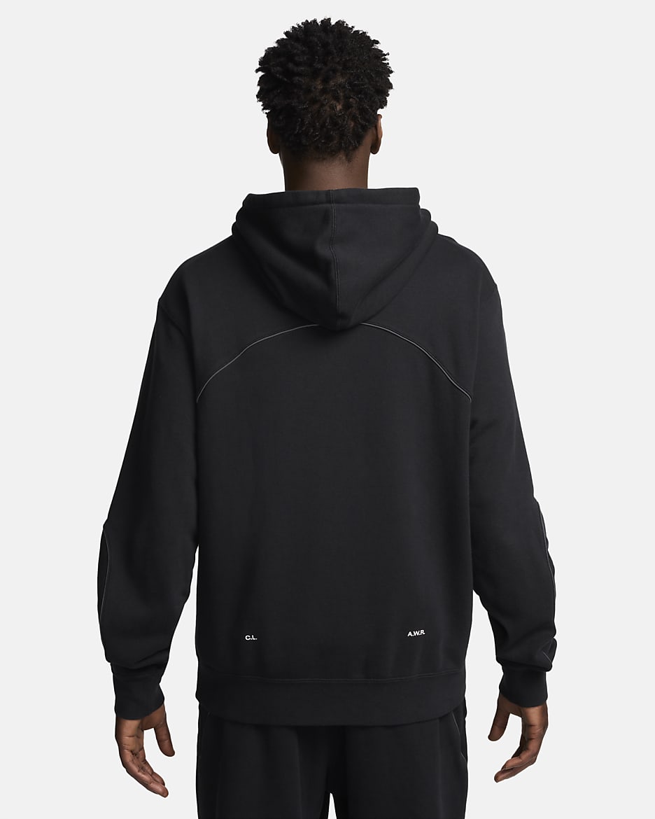 NOCTA NOCTA Fleece CS Hoodie - Schwarz/Schwarz/Weiß