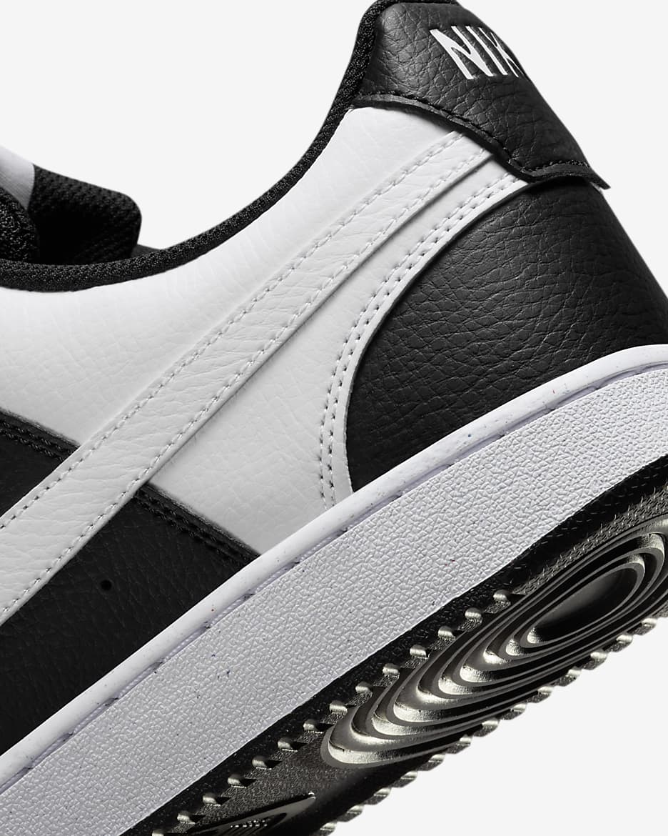 Nike Court Vision Low Men's Shoes - Black/White