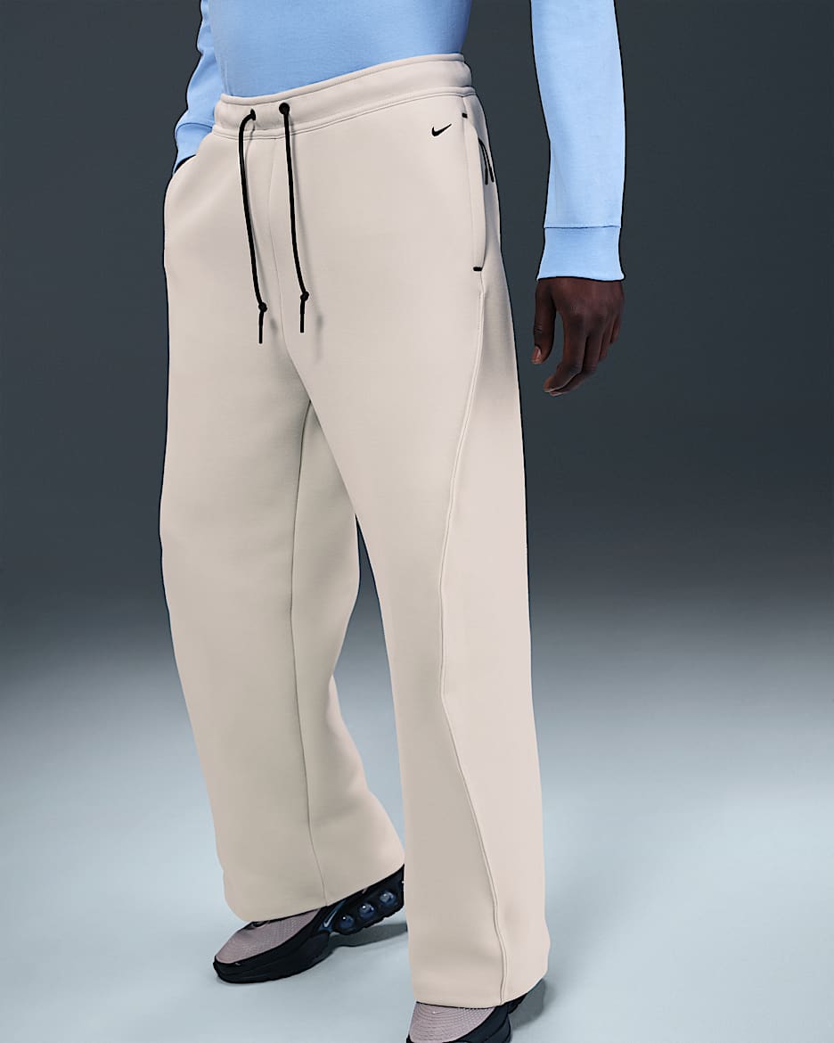 Nike Tech Men's Fleece Loose-Fit Open Hem Pants
