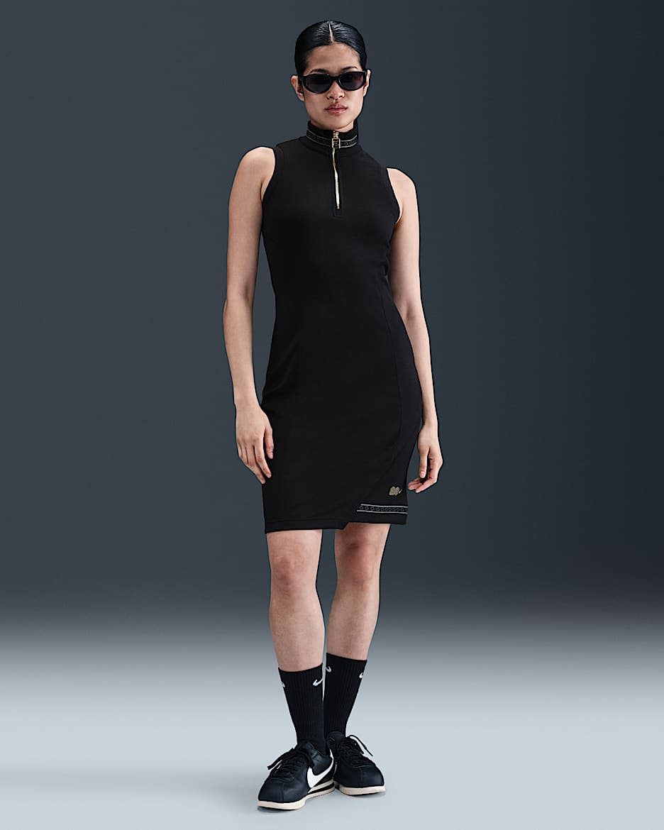 Naomi Osaka Women's Dress - Black/Medium Olive
