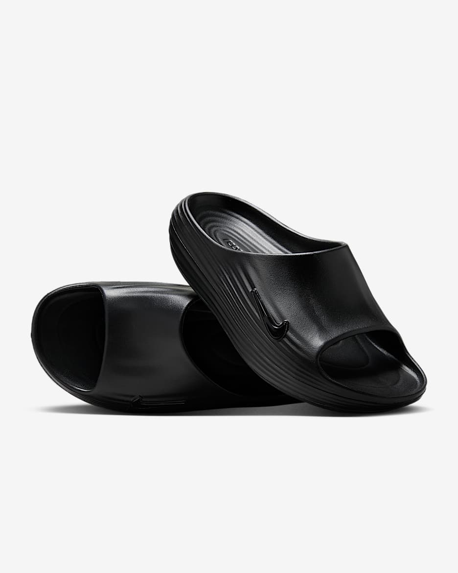 Chanclas para hombre Nike ReactX Rejuven8 - Negro/Negro/Negro
