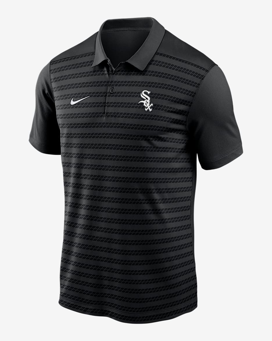 Chicago White Sox Authentic Collection Victory Men's Nike Dri-FIT MLB Polo - Black