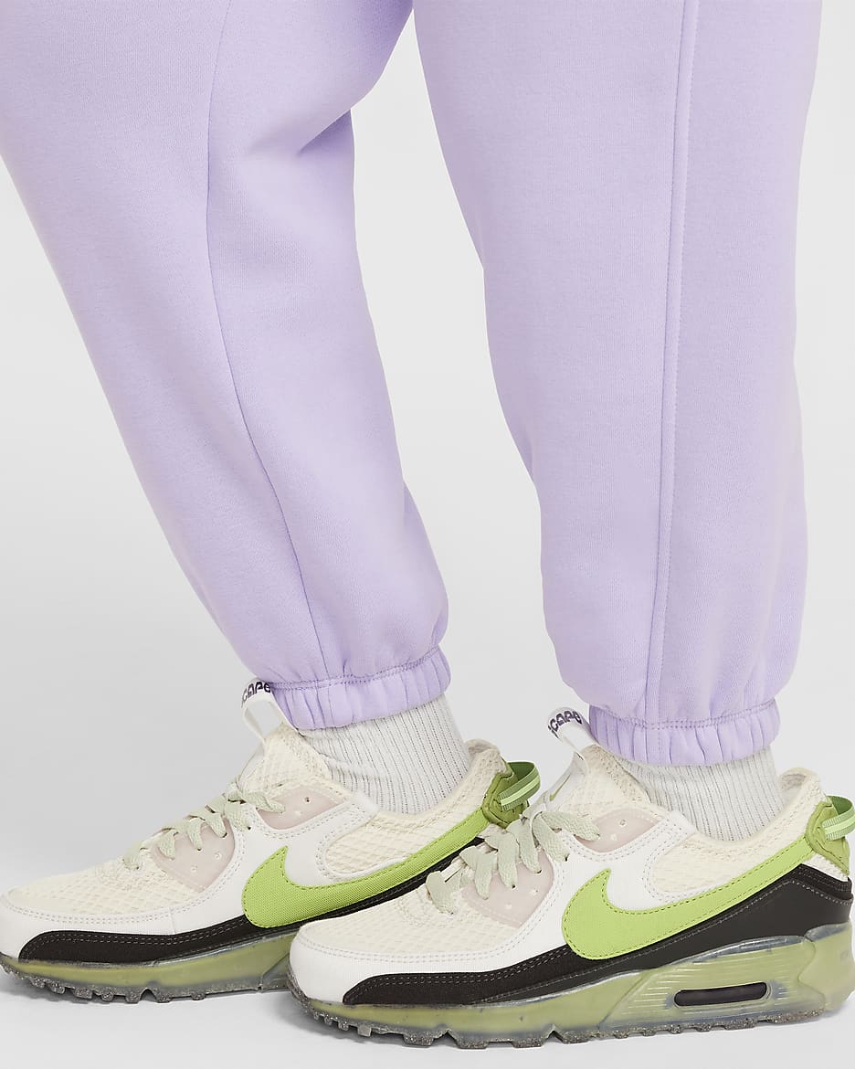 Nike Sportswear Club Fleece Older Kids' Loose Trousers - Hydrangeas/Hydrangeas/White