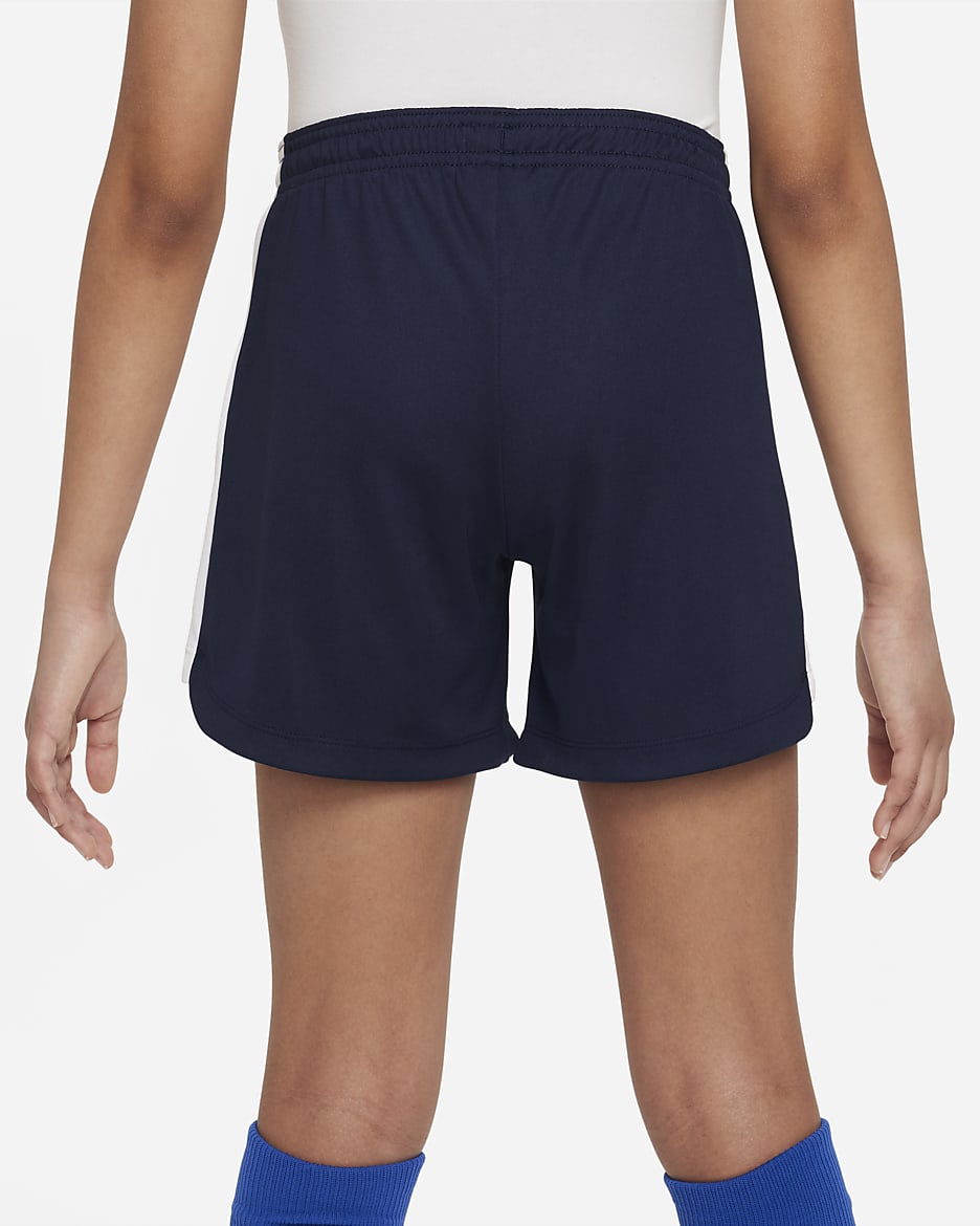 Nike Dri-FIT Academy23 Older Kids' (Girls') Football Shorts - Obsidian/White/White