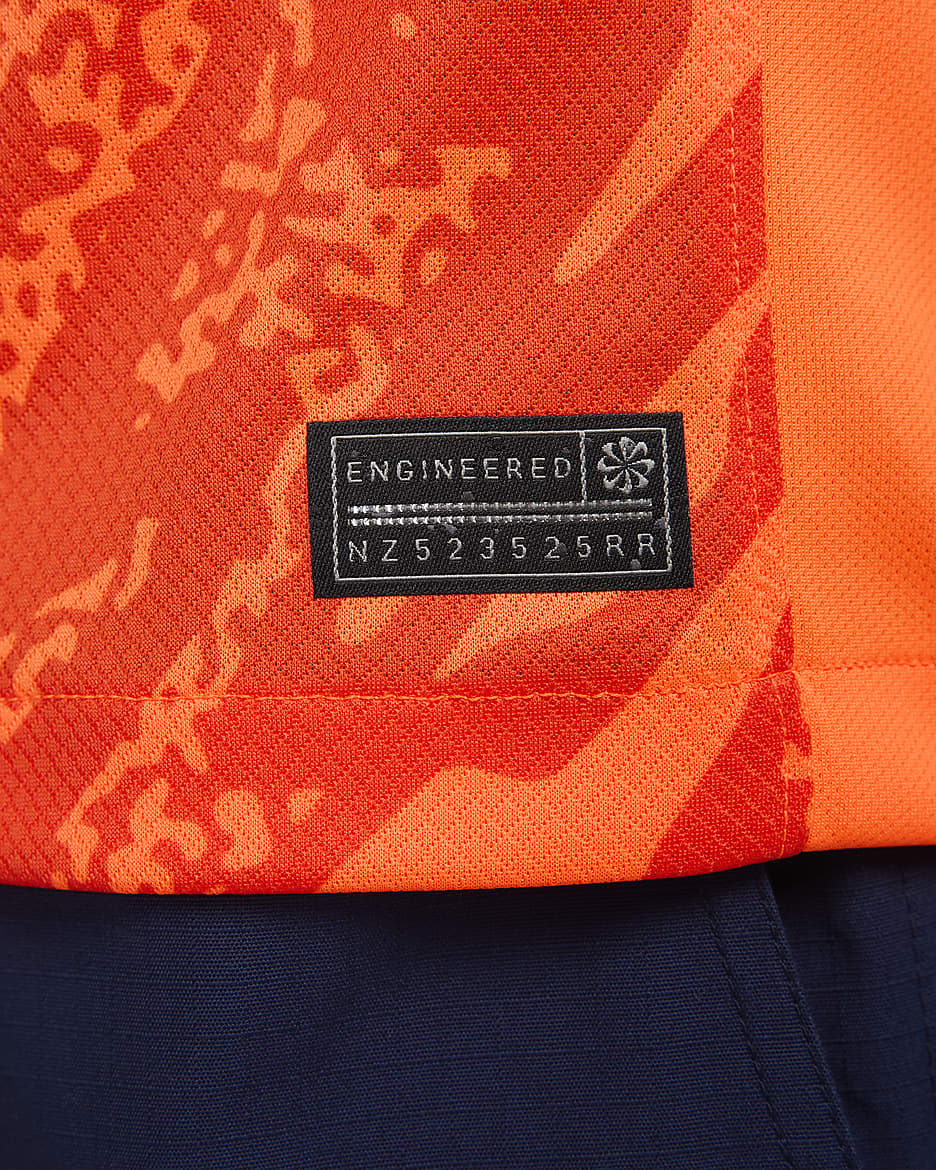 Maillot de foot à manches courtes replica Nike Dri-FIT Angleterre (Équipe féminine) 2024/25 Stadium Gardien de but pour homme - Total Orange/Safety Orange/Safety Orange/Noir