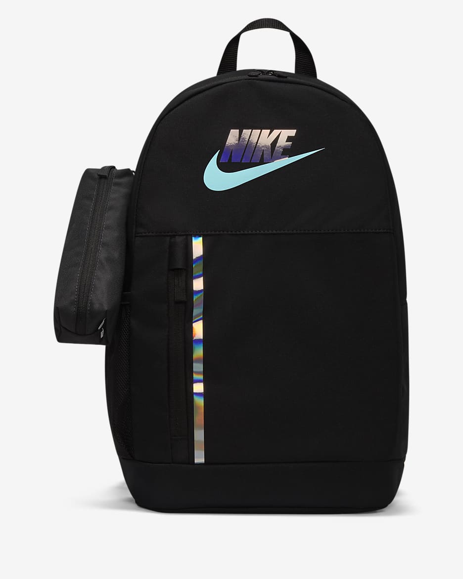Nike Kids' Backpack (20L) - Black/Black/Copa