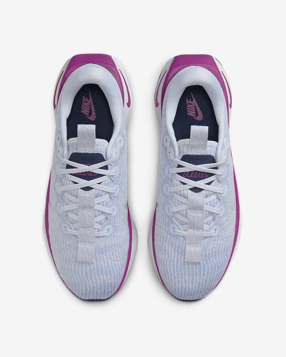 Nike Motiva Kadın Yürüyüş Ayakkabısı - Football Grey/Hot Fuchsia/Armory Navy/Football Grey