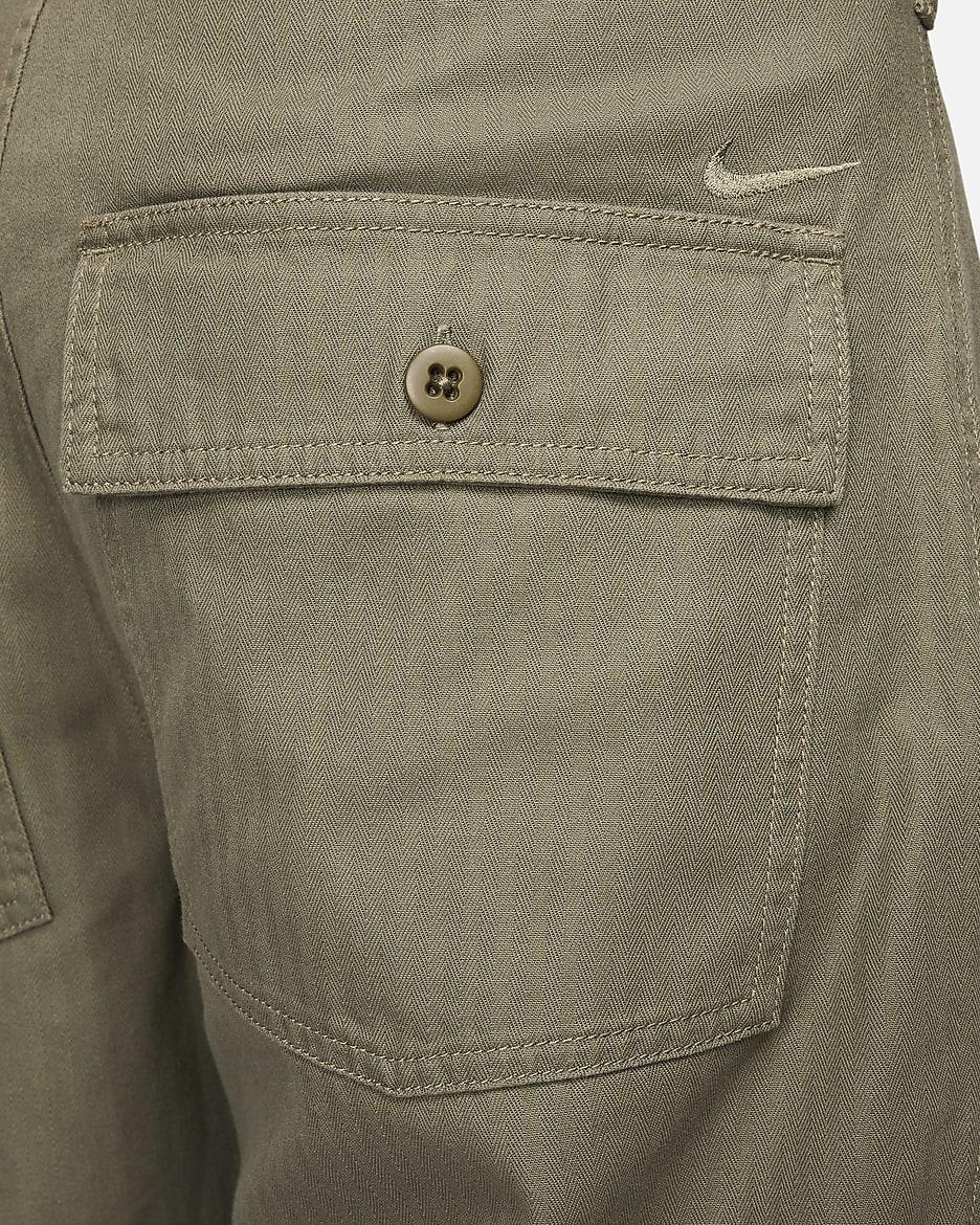 Pantalon Fatigue Nike Life pour homme - Medium Olive/Medium Olive