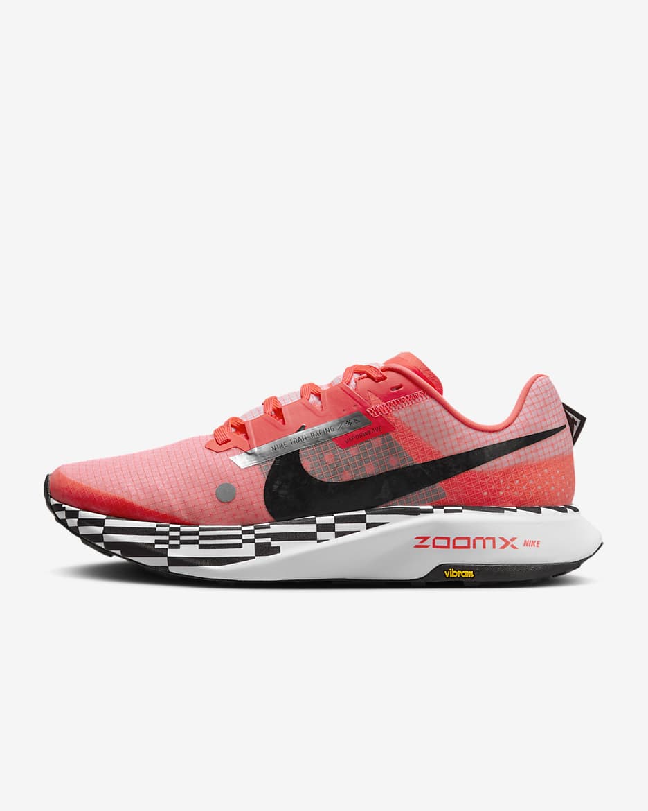 Scarpa da trail racing Nike Ultrafly – Uomo - Bright Crimson/Bianco/Nero