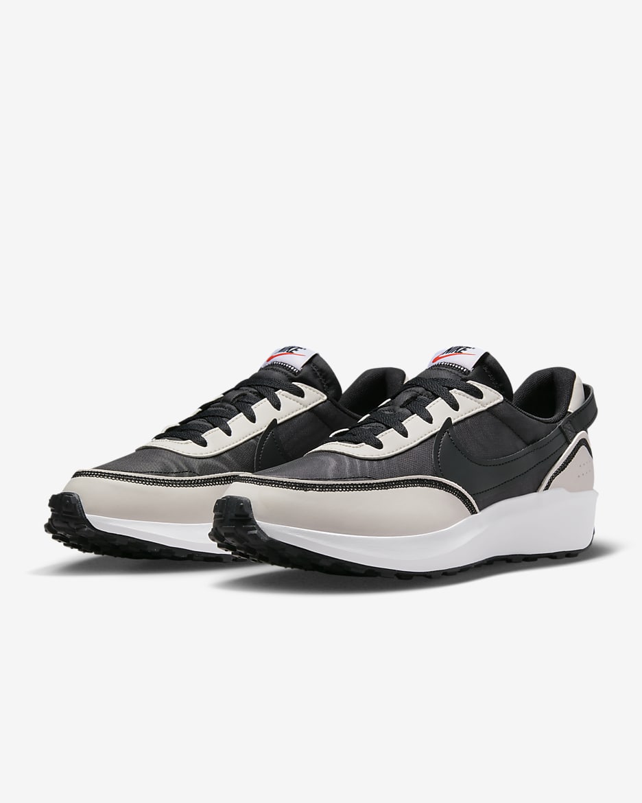 Nike Waffle Debut SE Men's Shoes - Black/Phantom/White/Black