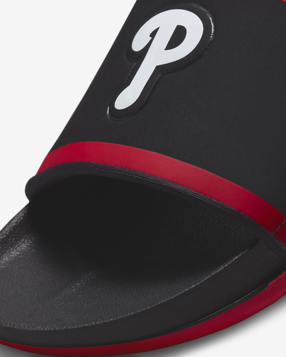 Nike Offcourt (MLB Philadelphia Phillies) Slide - Black/Sport Red/White