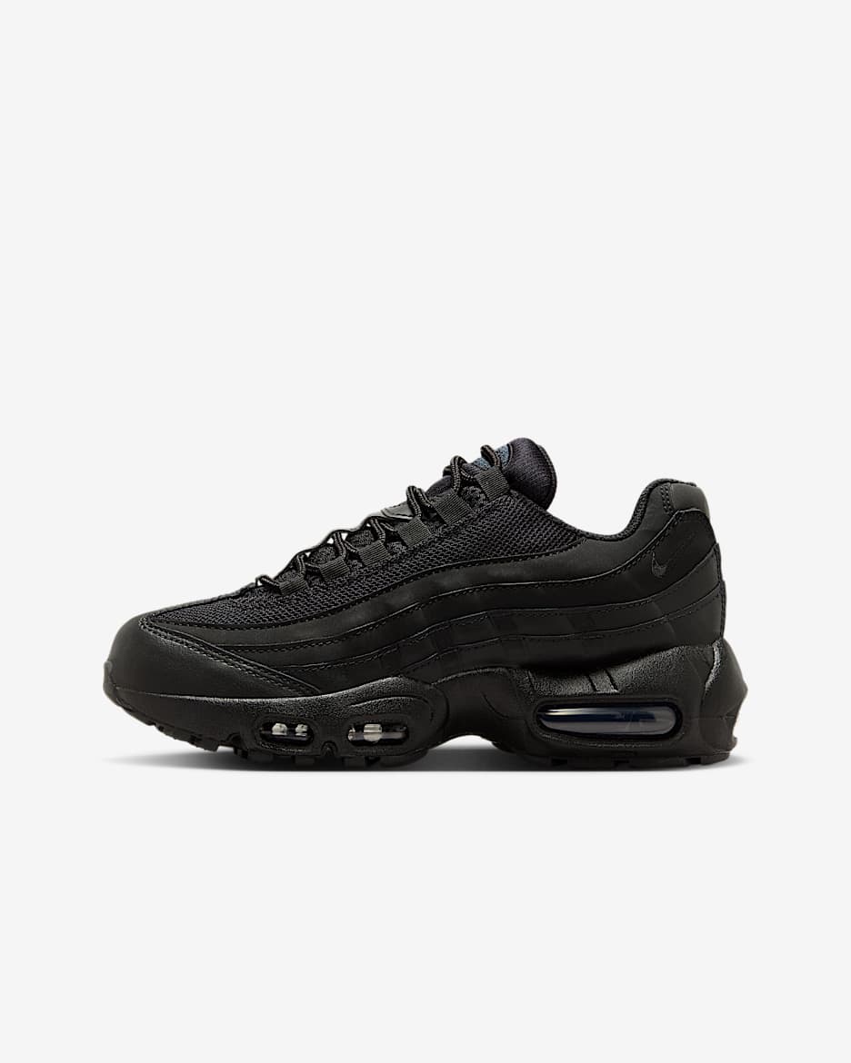 Nike Air Max 95 Recraft Kinderschoenen - Zwart/Zwart/Anthracite/Zwart
