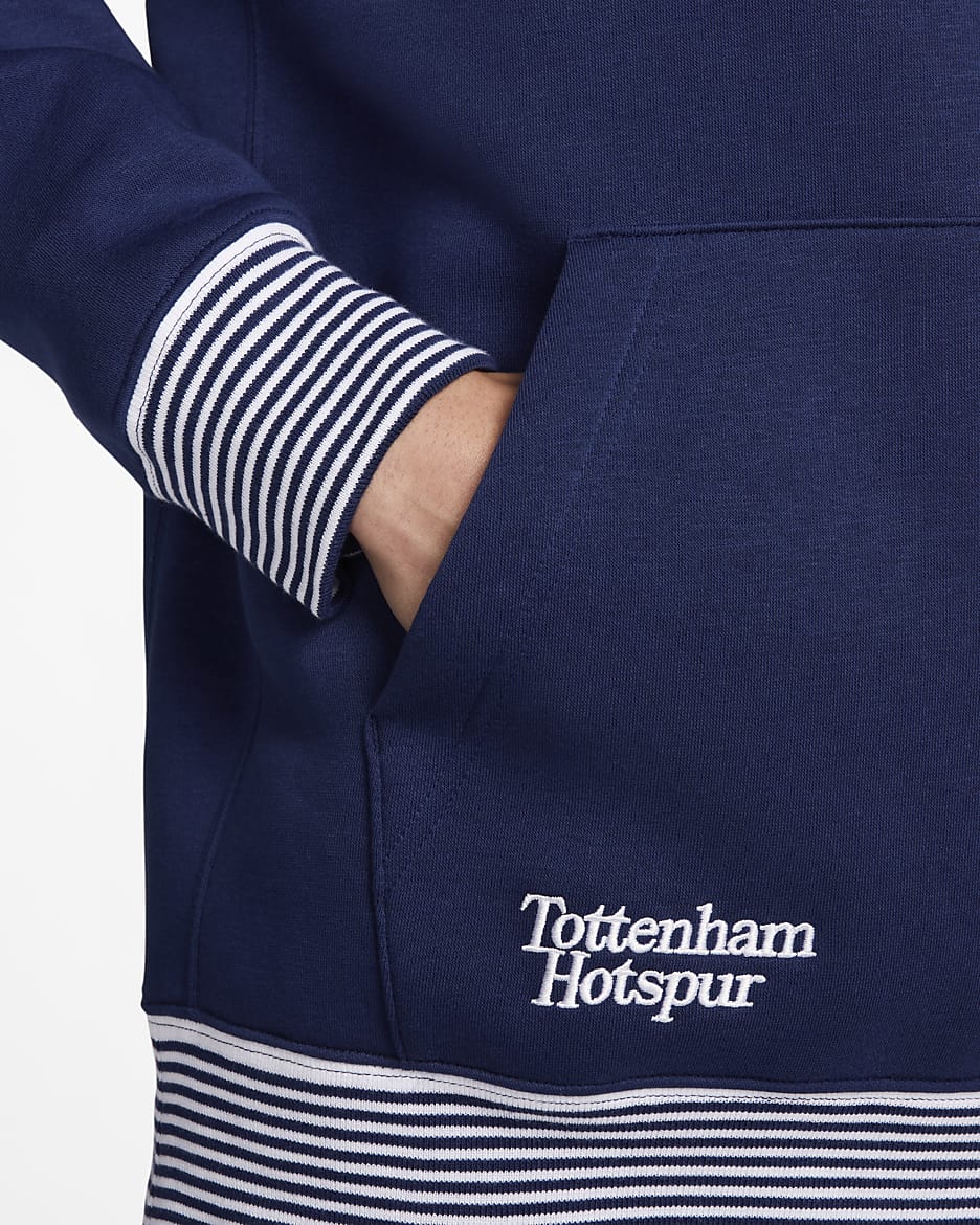 Tottenham Hotspur Club Nike Fußball-Hoodie (Herren) - Binary Blue/Weiß