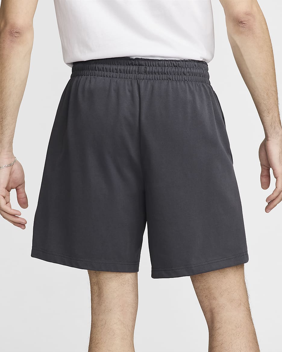 Nike Starting 5 Dri-FIT-basketshorts til herre (20 cm) - Dark Smoke Grey/Hvit