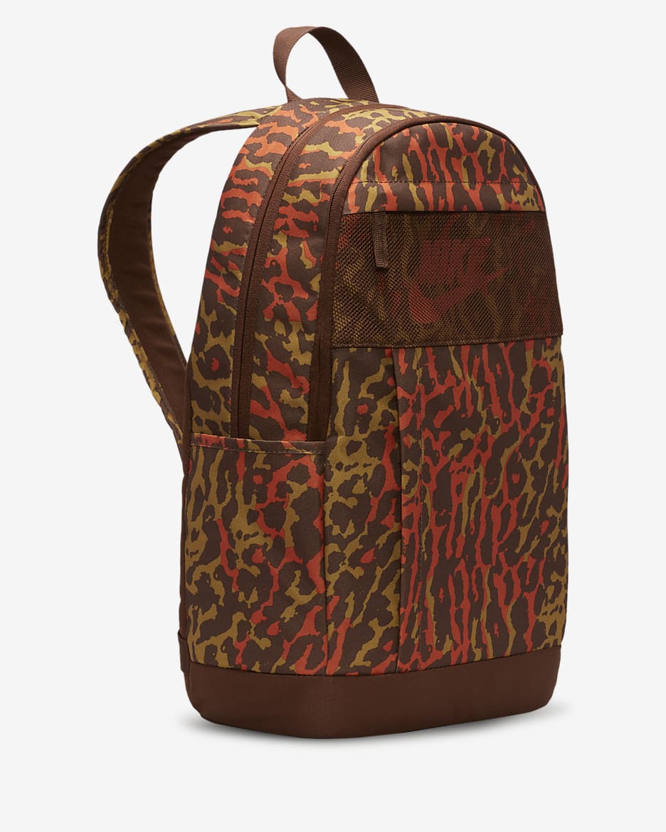 Nike Backpack (21L) - Cacao Wow/Cacao Wow/Orange