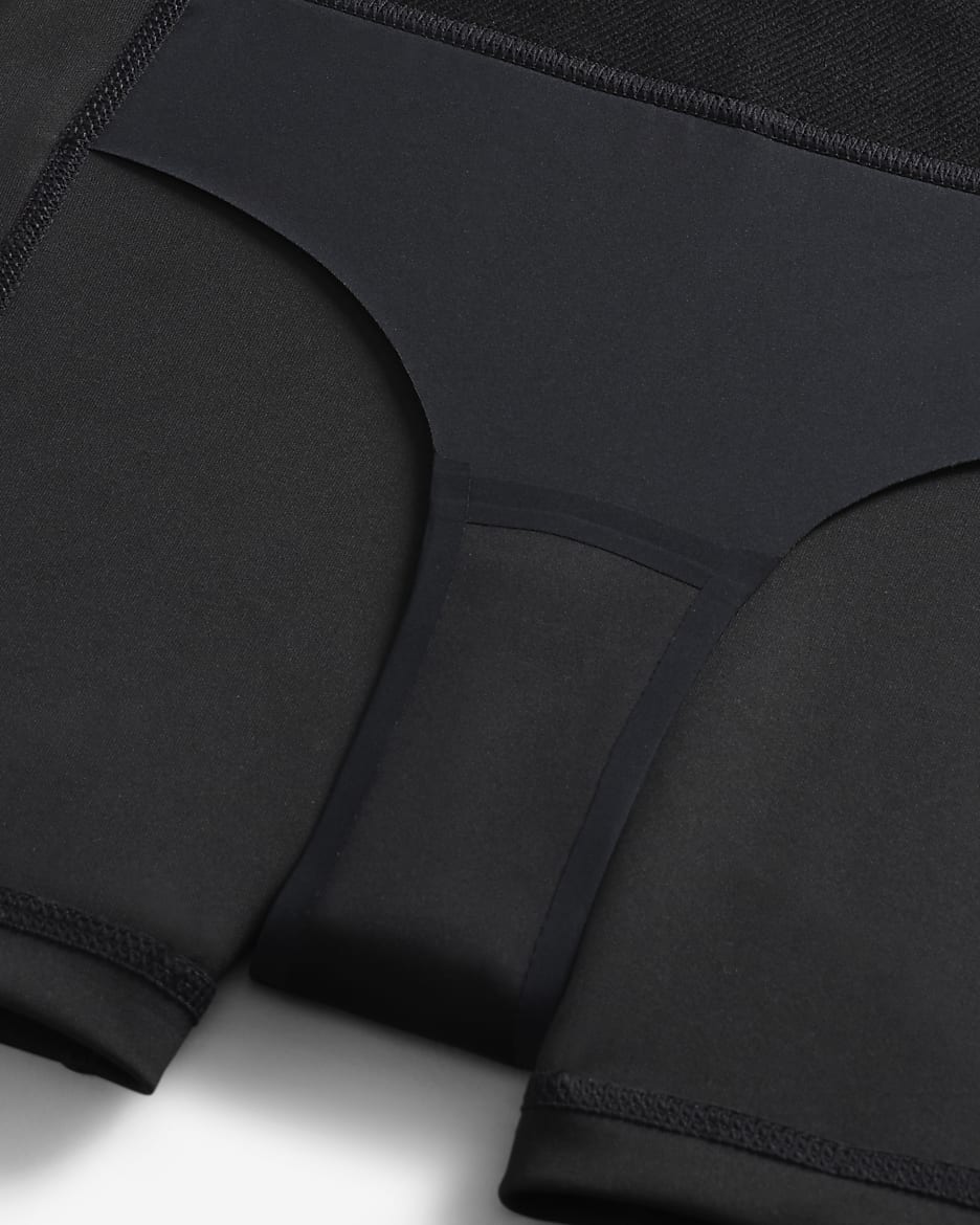 Nike Pro Leak Protection: Period Pantalón corto Dri-FIT - Niña - Negro/Blanco