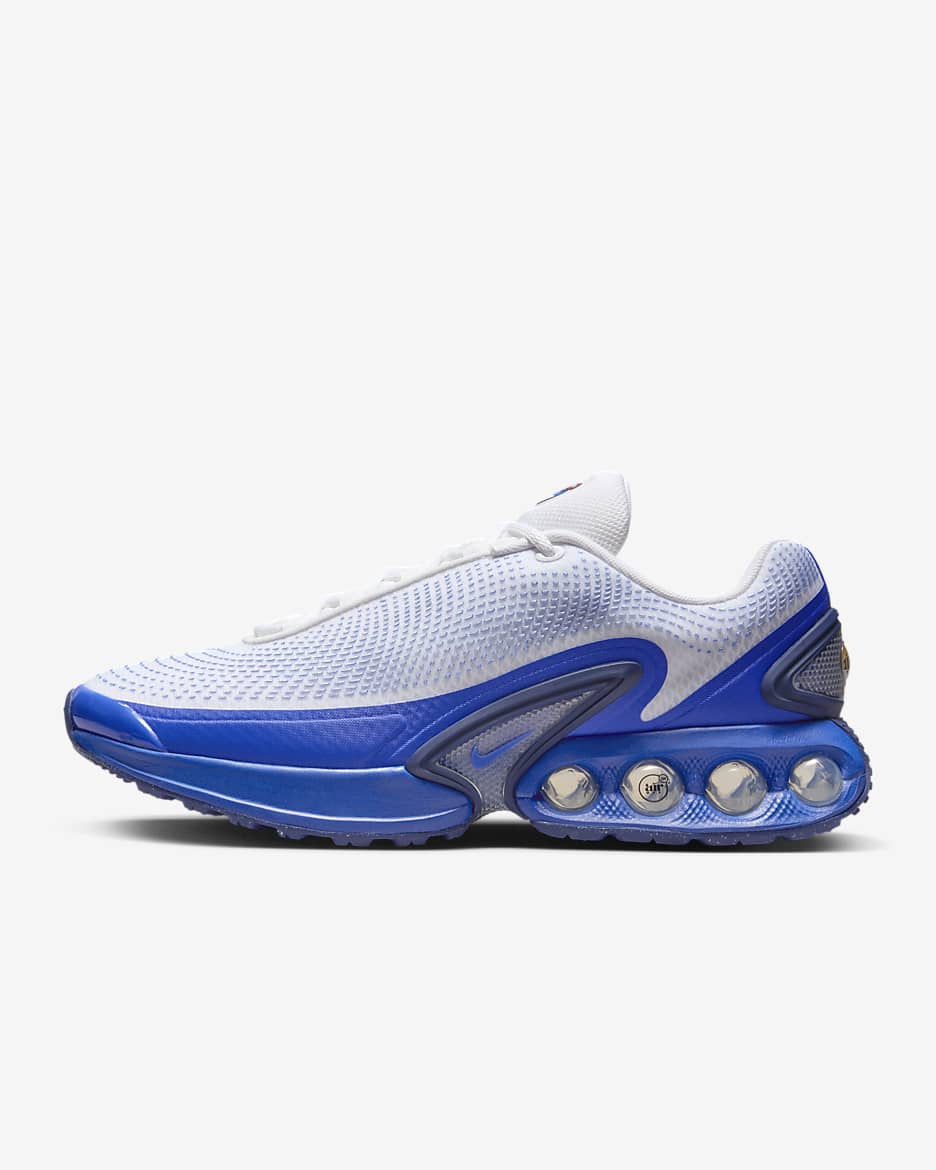 Nike Air Max Dn Shoes - White/Blue Void/Racer Blue