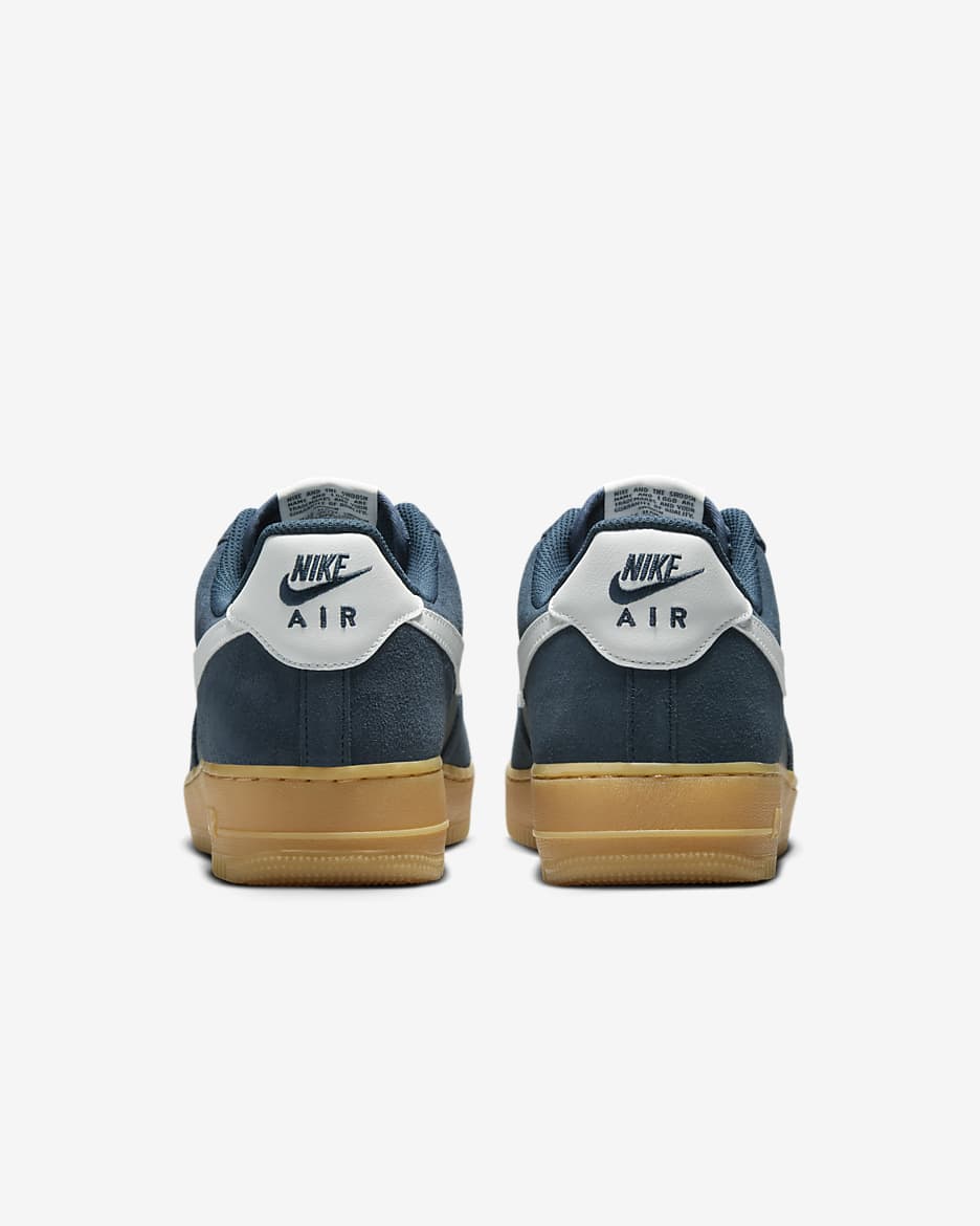 Nike Air Force 1 '07 LV8 Men's Shoes - Armoury Navy/Gum Light Brown/Summit White