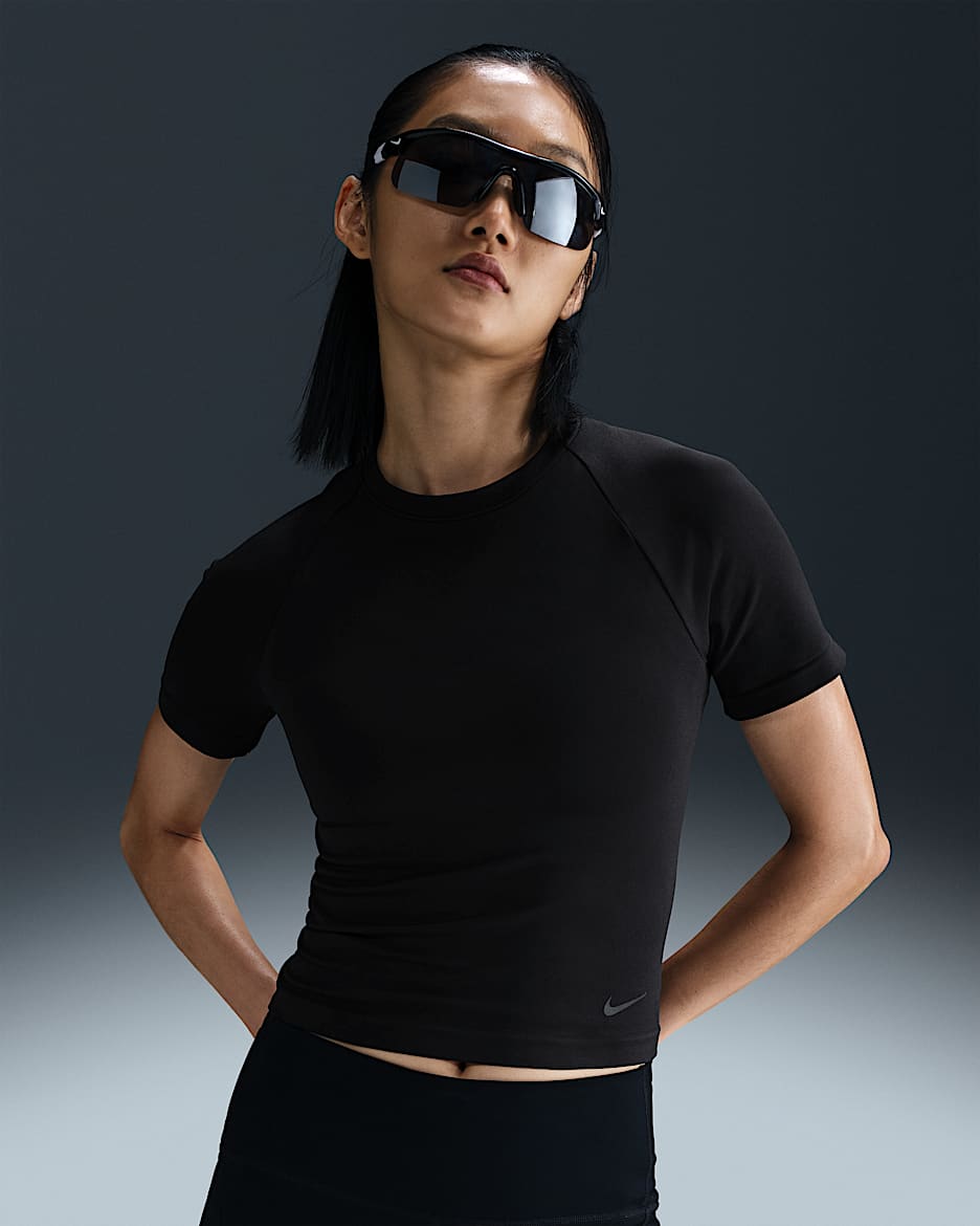 Nike Running Division Women's Dri-FIT Short-Sleeve Running Top - Black