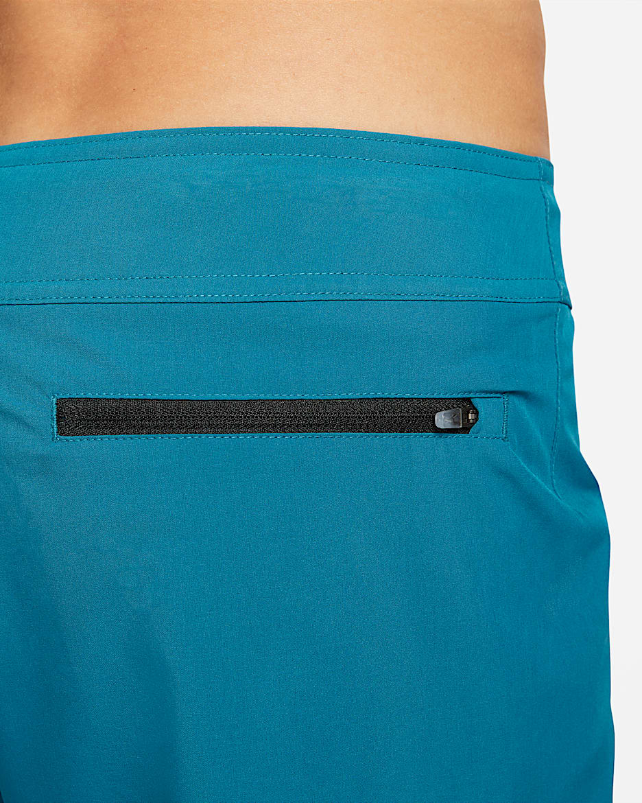 Traje de baño tipo short de playa de 18 cm para hombre Nike Essential - Verde abismo